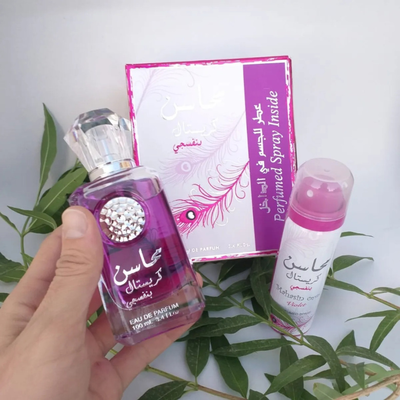 香水(女性用) Lattafa Mahasin Crystal Violet EDP 100ml Lattafa Mahasin Crystal Violet woda perfumowana 100 ml